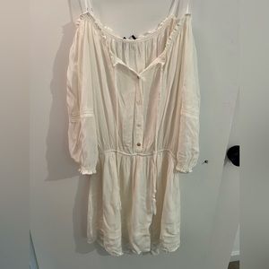 Off shoulder dress/ cover up